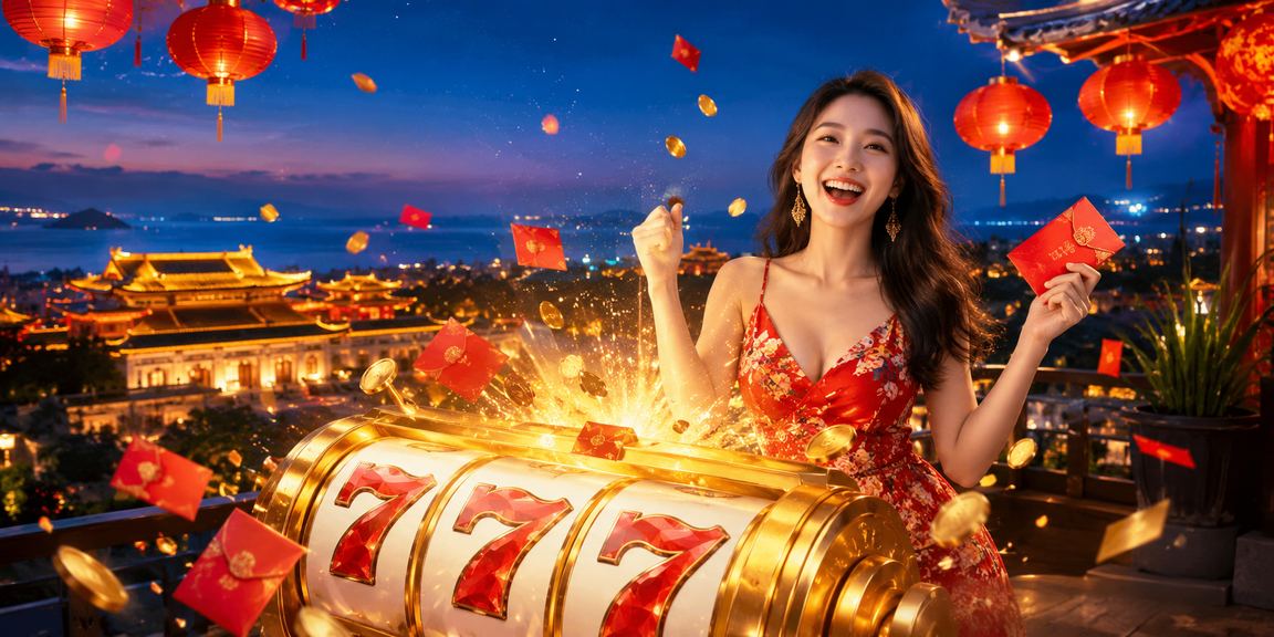 Khung cảnh chơi slot game lồng đèn tại Huế